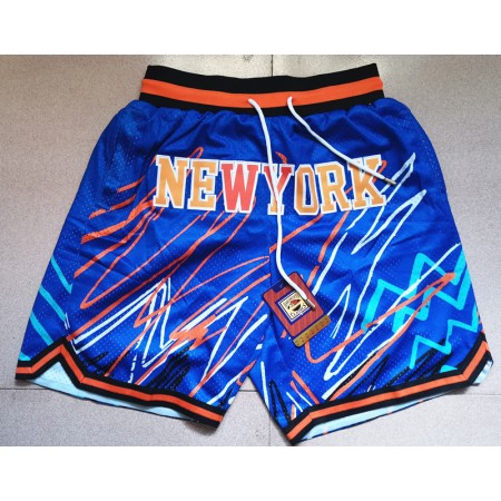 Homme Basket New York Knicks Shorts à poche M001 Swingman